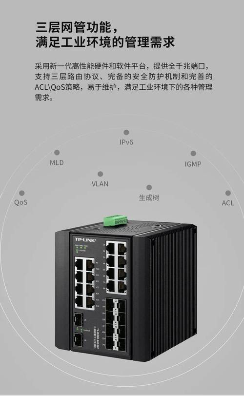 环网三层网管工业交换机 赋能工业网络的技术服务新基石